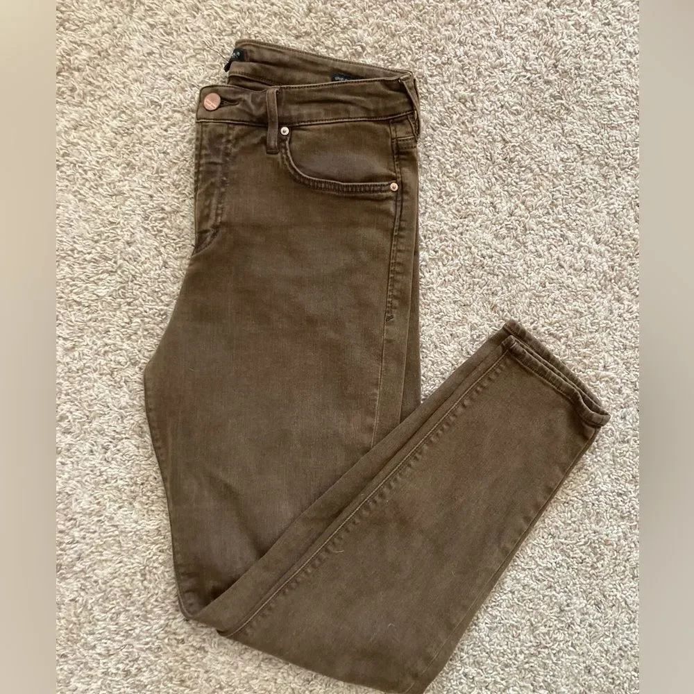Dear John Giselle High Waisted Brown Jeans in French Roast